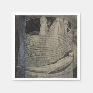 Serviette En Papier La vérité est au fond du puits