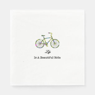 Serviette En Papier La Vie Est Une Belle Promenade