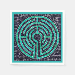 Serviette En Papier LABYRINTHE III Standard Mouchoir en papier pour co