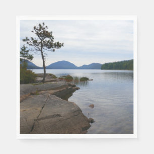 Serviette En Papier Lac Eagle au parc national d'Acadia