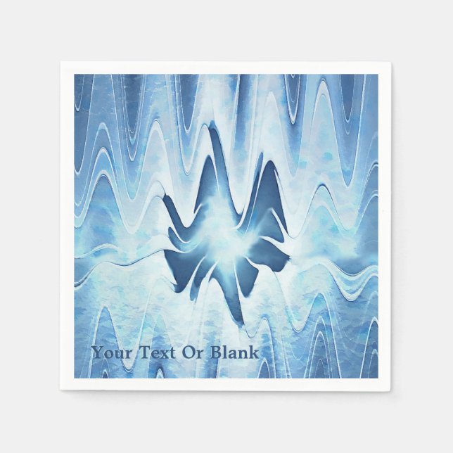 Serviette En Papier Lac glaciaire (Devant)