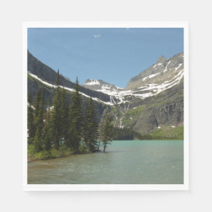 Serviette En Papier Lac Grinnell au Glacier National Park