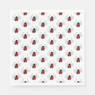 Serviette En Papier Ladybird