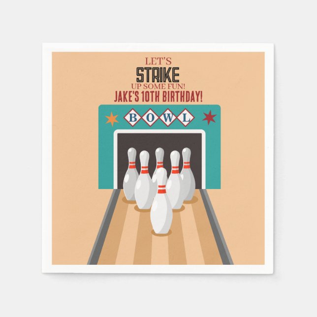 Serviette En Papier Laisser rouler les bons moments (Devant)