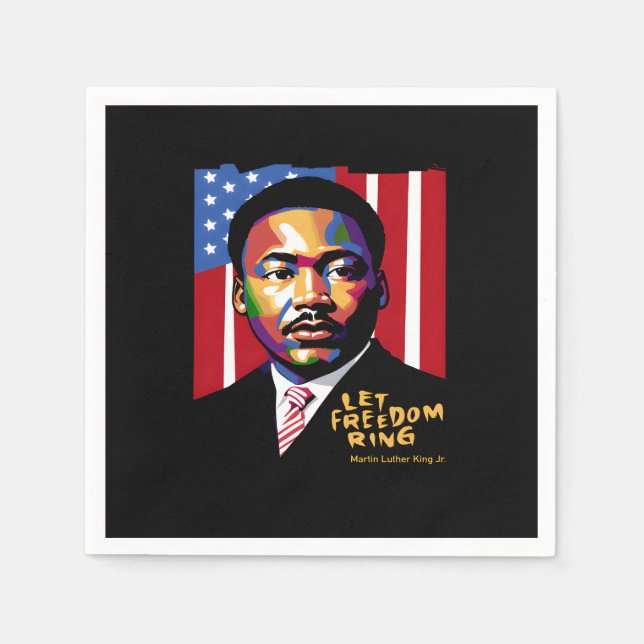 Serviette En Papier Laissez Freedom Ring Drôle Citation (Devant)