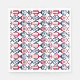 Serviette En Papier Laissez la liberté couler ! Invitation patriotique