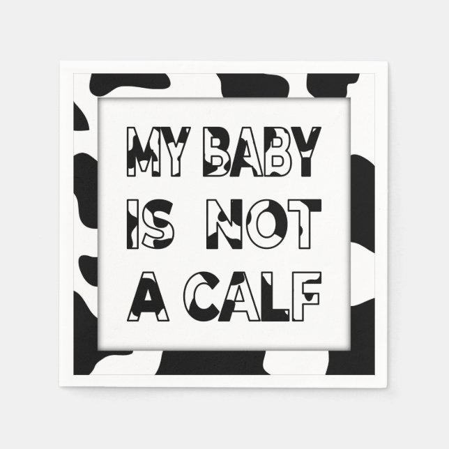 Serviette En Papier Lait de vache (Devant)