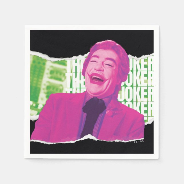 Serviette En Papier L'album de rire de Joker (Devant)