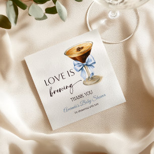 Serviette En Papier L'amour est en train de faire bouillir la robe de