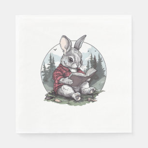 Serviette En Papier Lapin Cottagecore _1