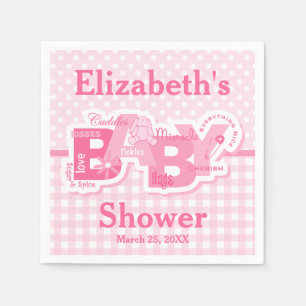 Serviette En Papier Lapin de sucre et d'épice