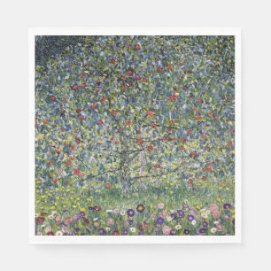 Serviette En Papier L'arbre aux pommes (par Gustav Klimt)