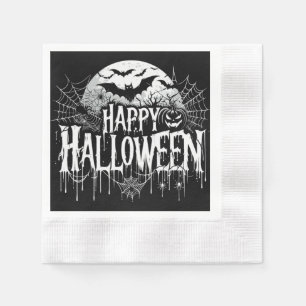 Serviette En Papier L'art d'Halloween vintage