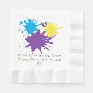 Serviette En Papier L'art est bon marché