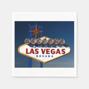 Serviette En Papier Las Vegas Mariage Signal Jour Papier