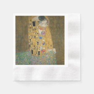 Serviette En Papier Le baiser - Gustav Klimt