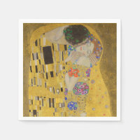 Le Baiser, peinture à l'huile Art Nouveau, Gustav