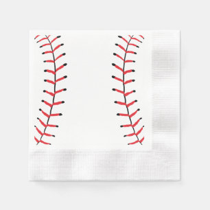 Serviette En Papier Le Baseball Série Sport Baseball Thème