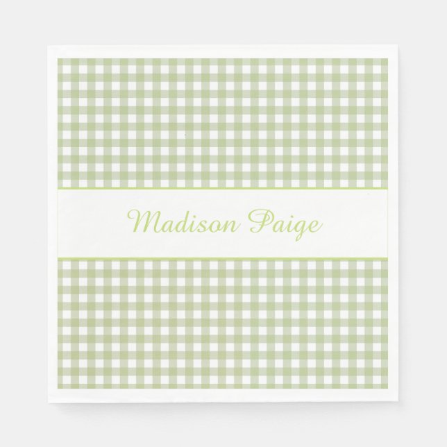 Serviette En Papier Le Bébé Cultivé Localement Est Sur Le Chemin Du Ba (Devant)