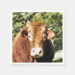 SERVIETTE EN PAPIER LE BULL