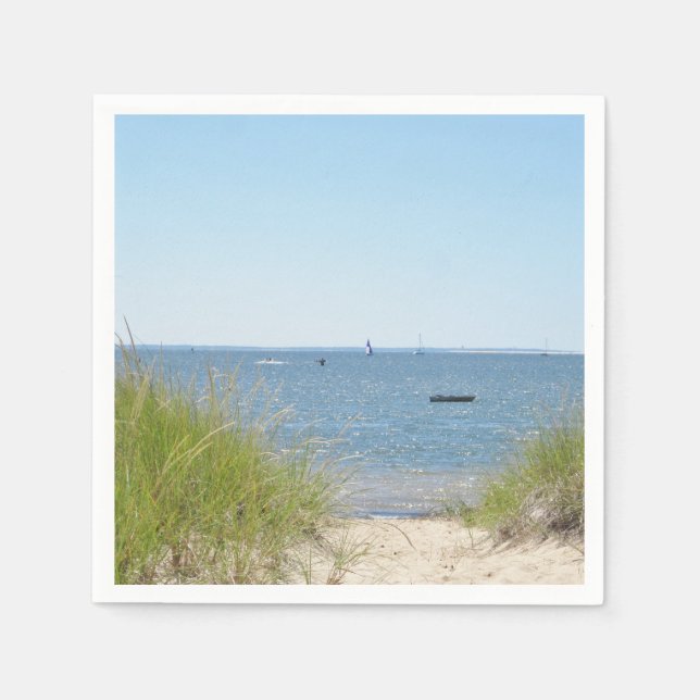 Serviette En Papier Le chemin de la plage (Devant)