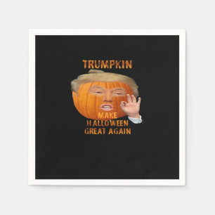 Serviette En Papier Le Citrouille de Trumpkin redonne sa grandeur à Ha
