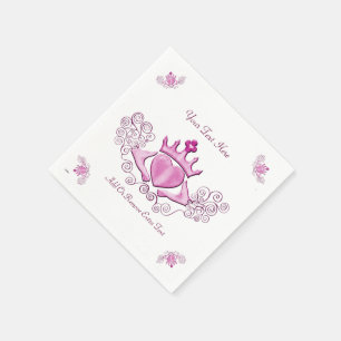 Serviette En Papier Le Claddagh (rose)