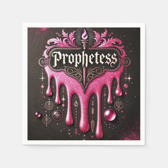 Serviette En Papier Le Cocktail en papier du Prophète serviettes : Foi (Devant)