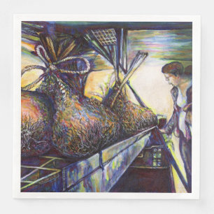 Serviette En Papier Le destin hurlant de la vie