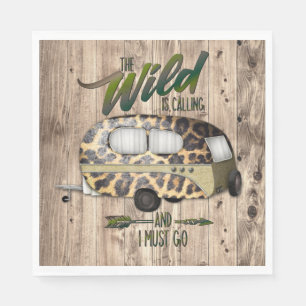 Serviette En Papier Le Far Appelle Et Je Dois Aller En Camping