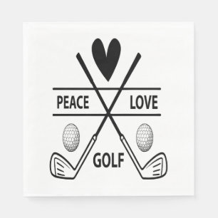 SERVIETTE EN PAPIER LE GOLF D'AMOUR DE PAIX
