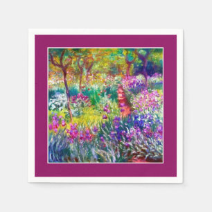Serviette En Papier Le jardin de l'artiste à Giverny