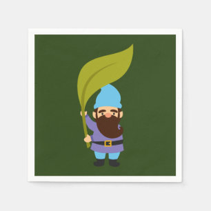 Serviette En Papier Le joli jardin devient amusant