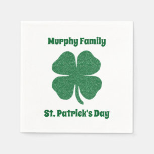 Serviette En Papier Le jour de St Patrick personnalisé