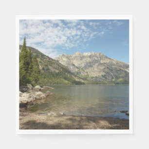 Serviette En Papier Le lac Jenny dans le parc national de Grand Teton