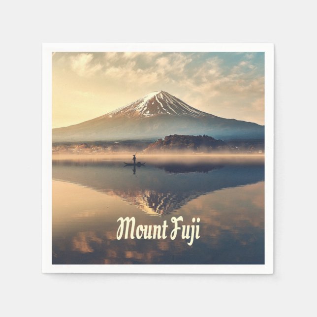 Serviette En Papier Le Mont Fuji (Devant)