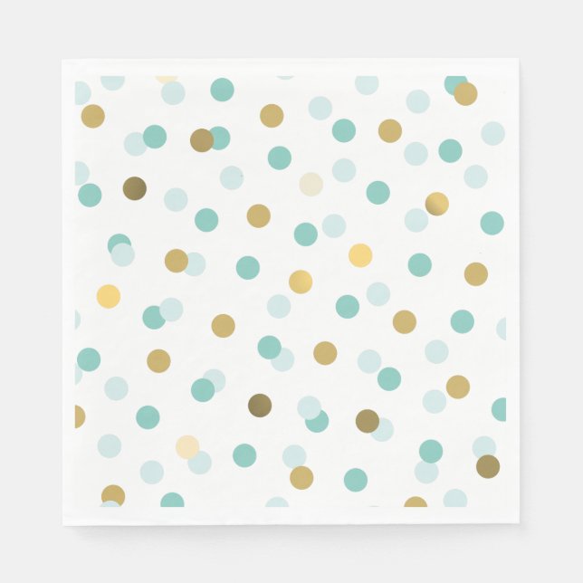 Serviette En Papier Le Motif branché d'Eilin (Devant)