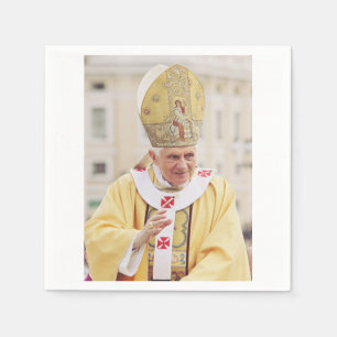 Serviette En Papier Le pape Benoît XVI Le Maître de Vérité