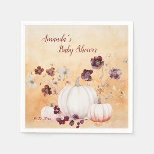 Serviette En Papier Le petit Citrouille est sur le chemin du Baby show