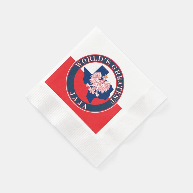 Serviette En Papier Le plus grand Jaja du monde (Coin)