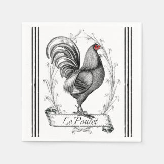Serviette En Papier Le Poulet