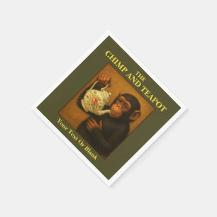 Serviette En Papier Le Pub De Chimp Et Teapot