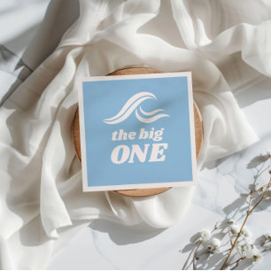 Serviette En Papier Le Surf Anniversaire, Le Big One