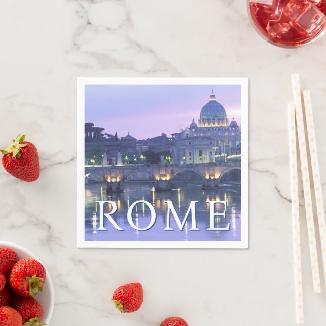 Serviette En Papier Le Vatican | Rome, Italie (En situation)
