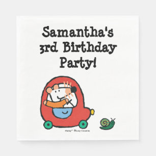 Serviette En Papier Lecteurs de marguerite une jolie voiture rouge