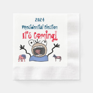 Serviette En Papier L'élection présidentielle de 2024, c'est à veni
