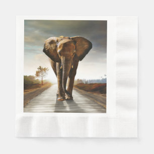 Serviette En Papier L'éléphant