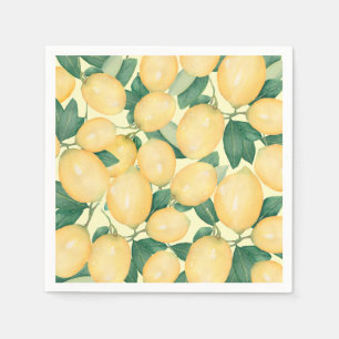 Serviette En Papier Lemons Party