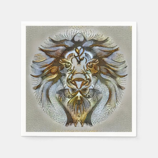 Serviette En Papier Leo Venice (Devant)