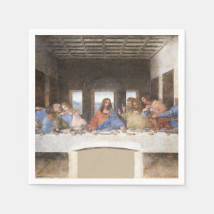 Serviette En Papier Léonard de Vinci La Cène Beaux-Arts